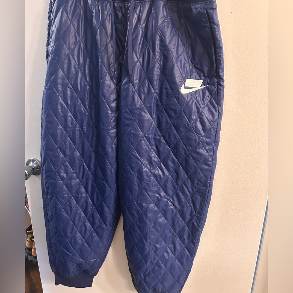 Nike Quilted Joggers Size L